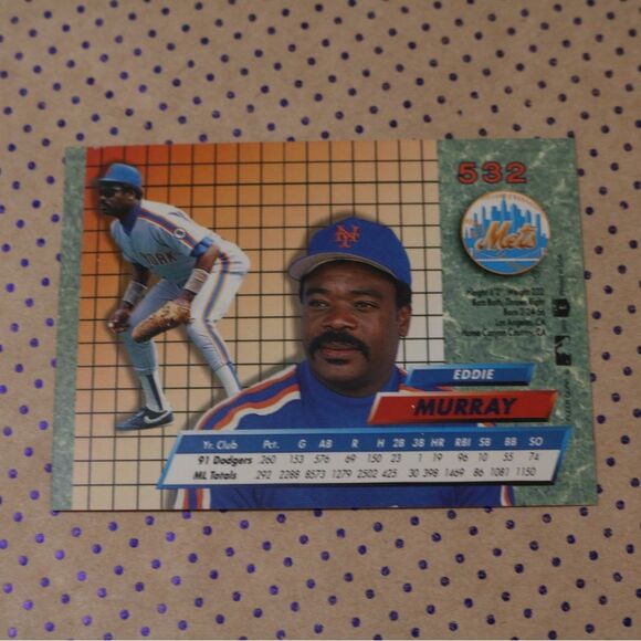 Eddie Murray #532 Baseball Card - Picture 2 of 2